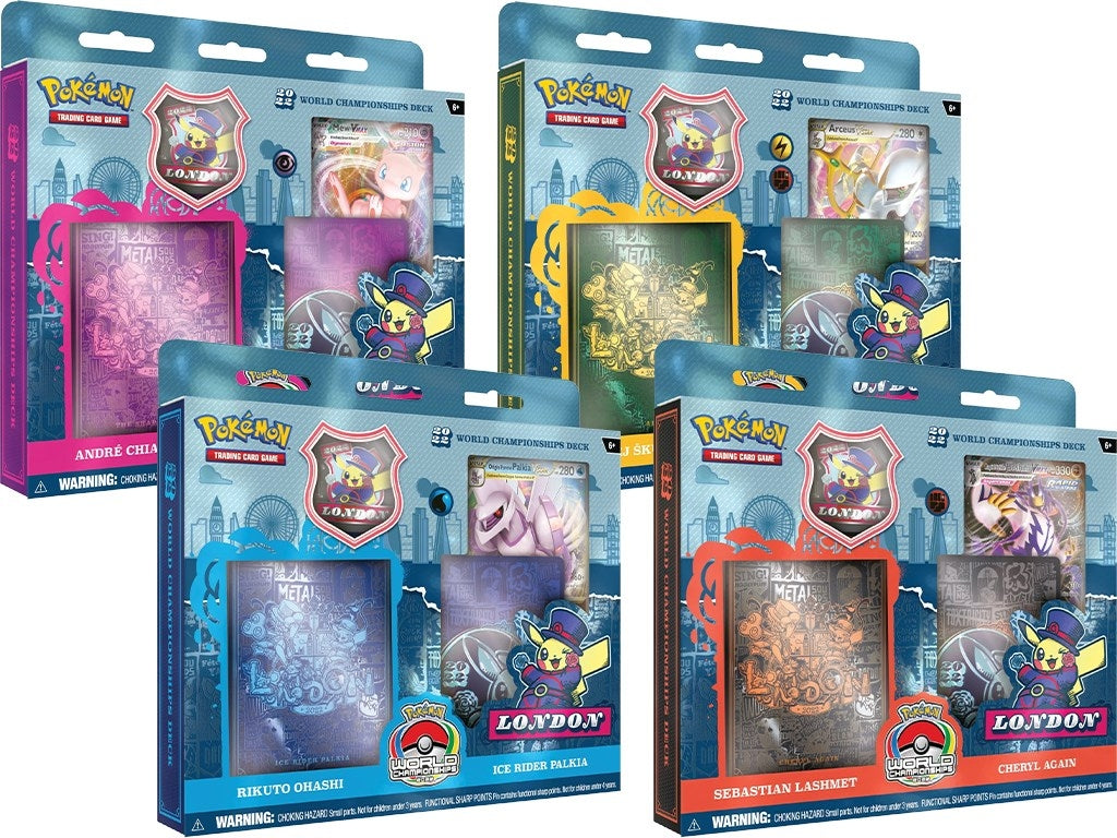 Image for 2022 World Championship Deck [Set of 4] - Pokemon