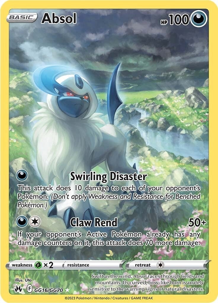 Image for Absol (GG16/GG70) (CRZ:GG) - Pokemon
