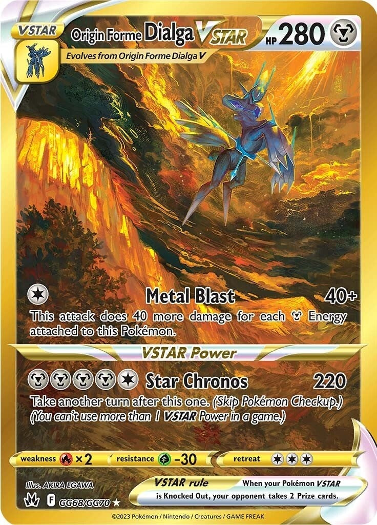 Image for Origin Forme Dialga VSTAR (Secret) (GG68/GG70) (CRZ:GG) - Pokemon