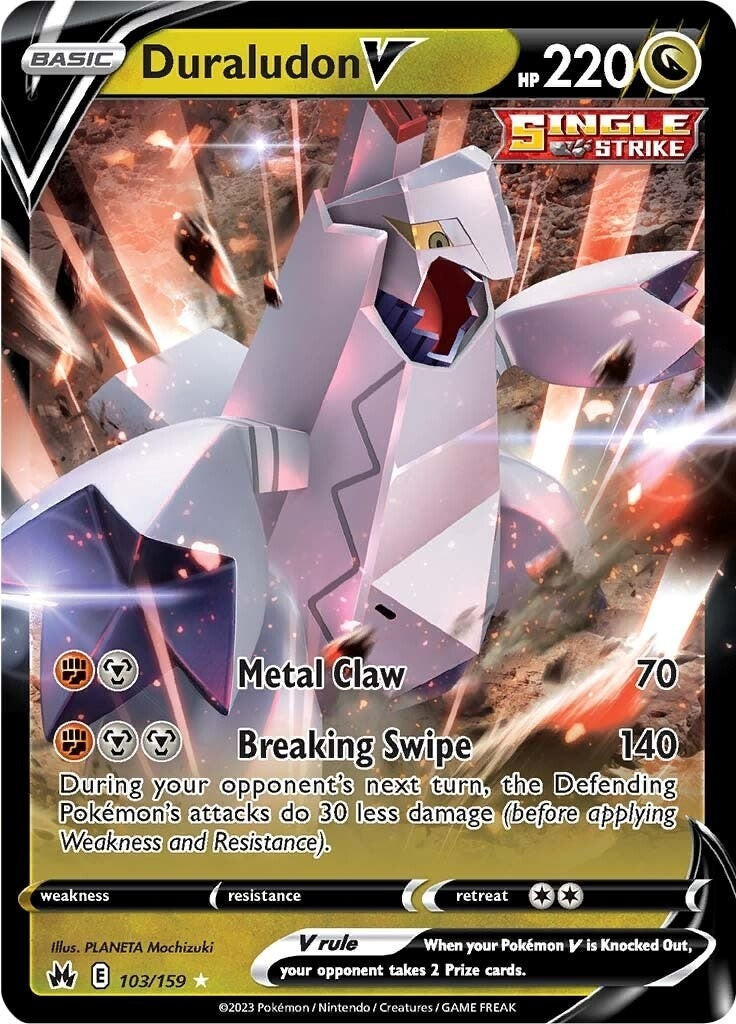 Image for Duraludon V (103/159) (CRZ) - Pokemon
