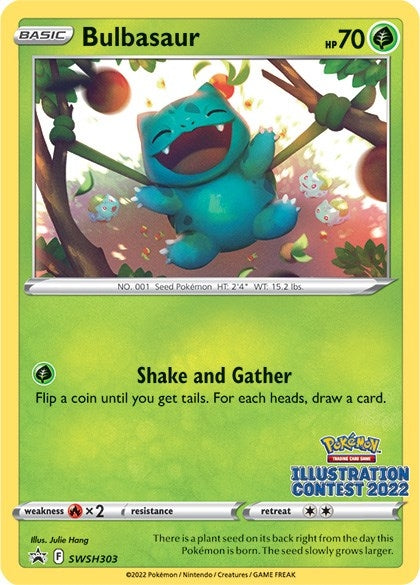 Bulbasaur (Illustration Contest 2022) (SWSH303) (SWSD)