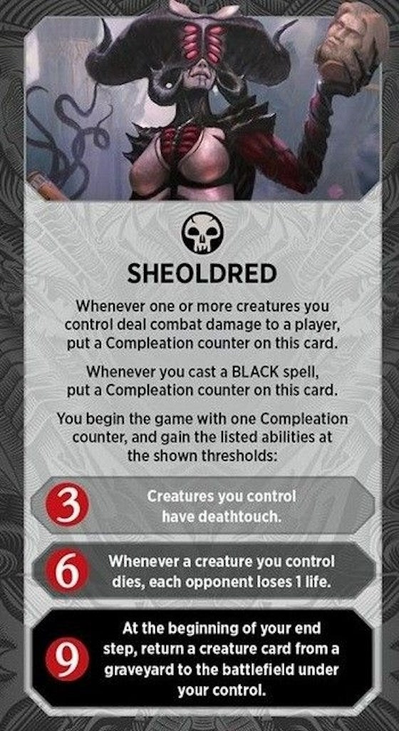 Image for Sheoldred Praetor Alignment Card [Unique and Miscellaneous Promos] - Magic: The Gathering