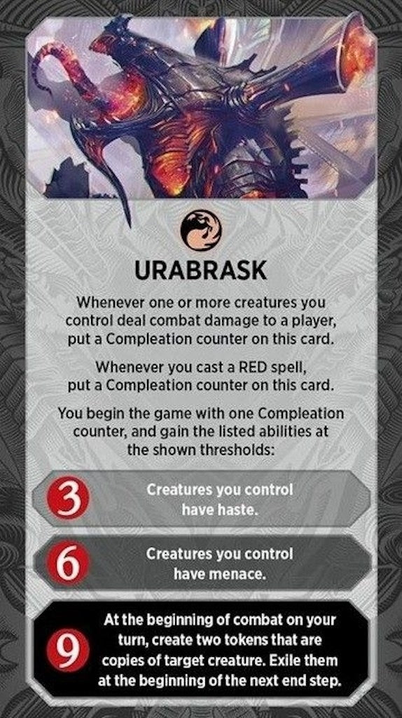 Image for Urabrask Praetor Alignment Card [Unique and Miscellaneous Promos] - Magic: The Gathering