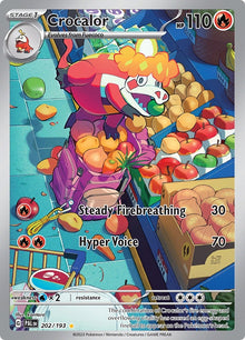 Image for Crocalor (202/193) (PAL) - Pokemon