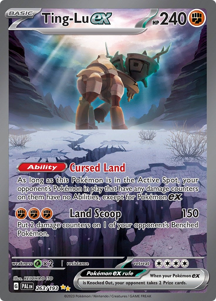 Image for Ting-Lu ex (263/193) (PAL) - Pokemon