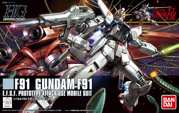 Gunpla - HGUC 1/144GUNDAM F91