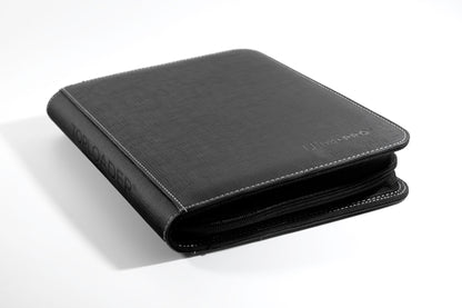 Ultra Pro: (4Pkt) Pro Binder: Toploader Zippered: Black