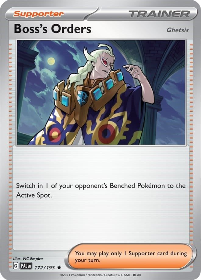 Image for Boss's Orders (172/193) (PR) - Pokemon