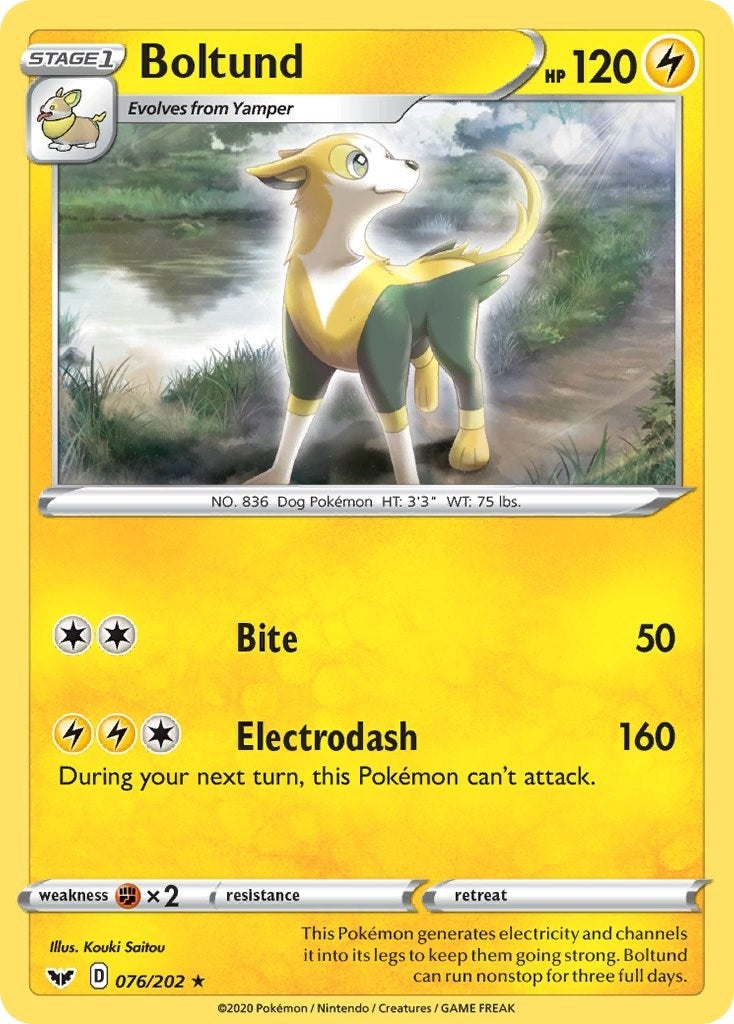 Image for Boltund (076) (076/202) (PR) - Pokemon
