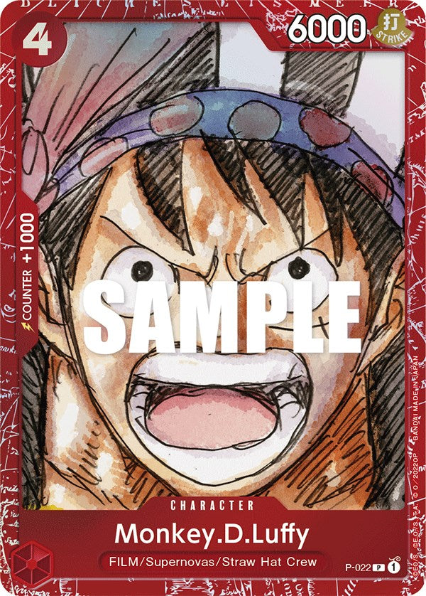 Monkey.D.Luffy (Premium Card Collection -ONE PIECE FILM RED Edition-)