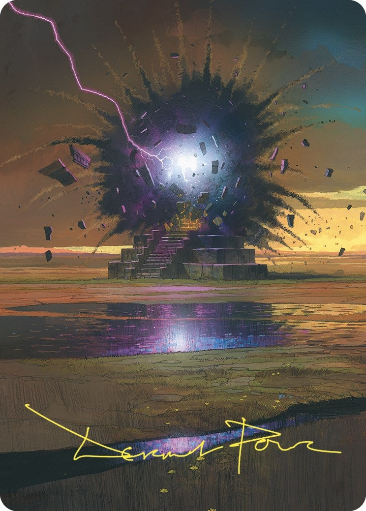 Image for Return to Dust Art Card (Gold-Stamped Signature) (34) - Magic: The Gathering