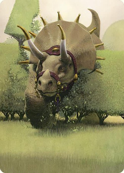 Image for Regal Behemoth Art Card (43) - Magic: The Gathering