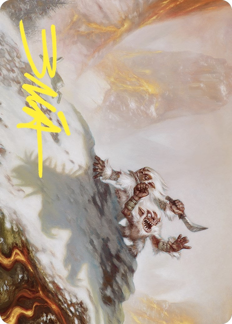 Image for Dragon Fodder Art Card (Gold-Stamped Signature) (21) - Magic: The Gathering