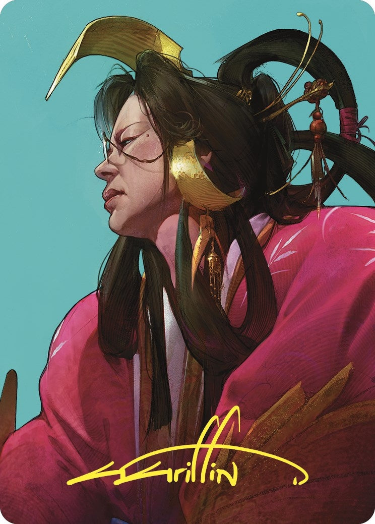 Image for Azami, Lady of Scrolls Art Card (Gold-Stamped Signature) (52) - Magic: The Gathering
