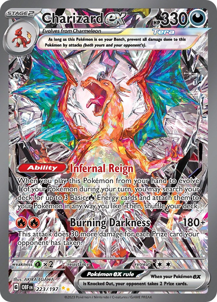 Charizard ex (223/197) (OBF)