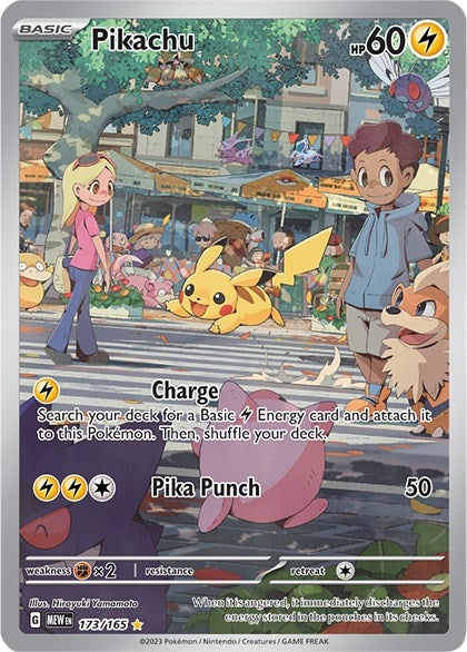 Pikachu (173/165) (MEW)