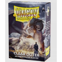 Image for Dragon Shield Matte Outer Sleeves - Clear (100-Pack) - Card Sleeves