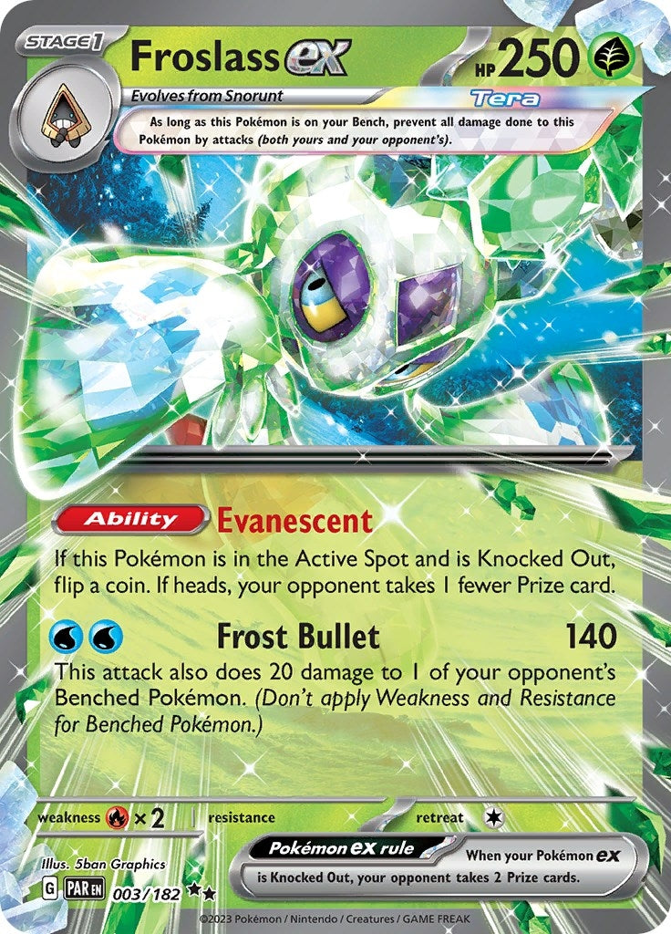 Image for Froslass ex (003/182) (PAR) - Pokemon