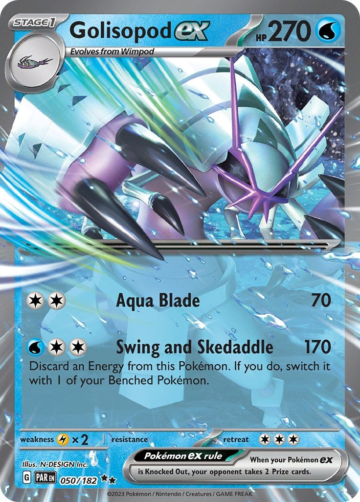 Image for Golisopod ex (050/182) (PAR) - Pokemon