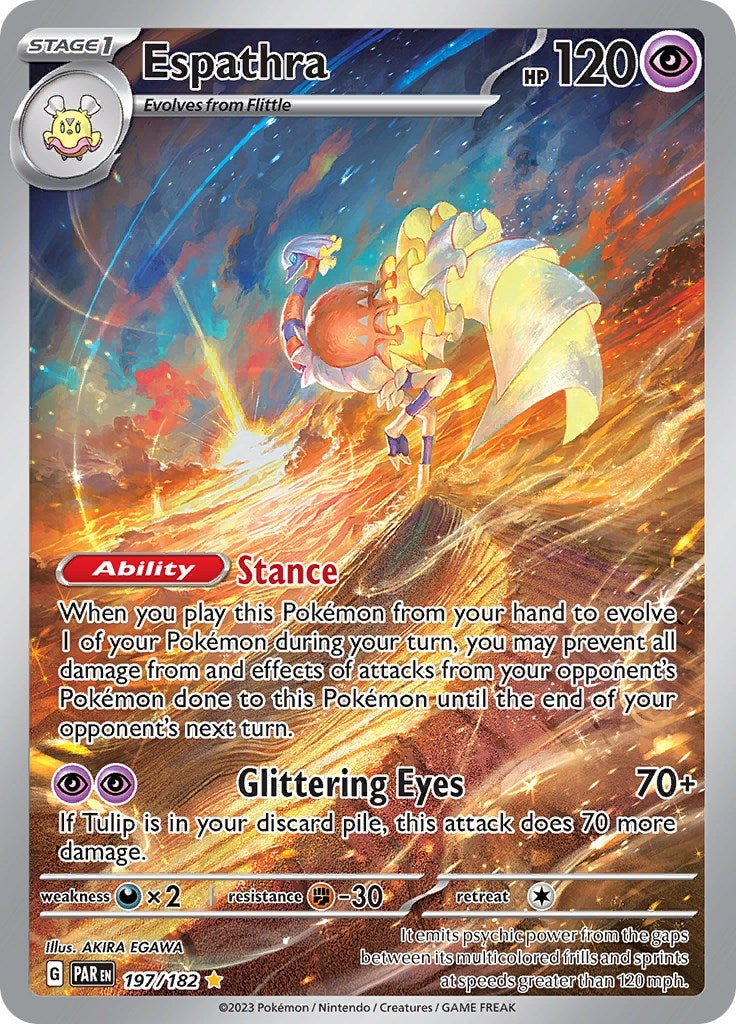 Image for Espathra (197/182) (PAR) - Pokemon