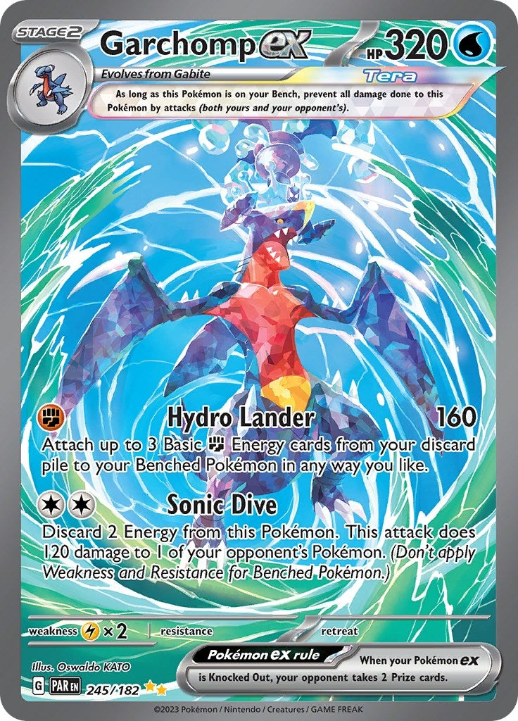 Garchomp ex (245/182) (PAR)
