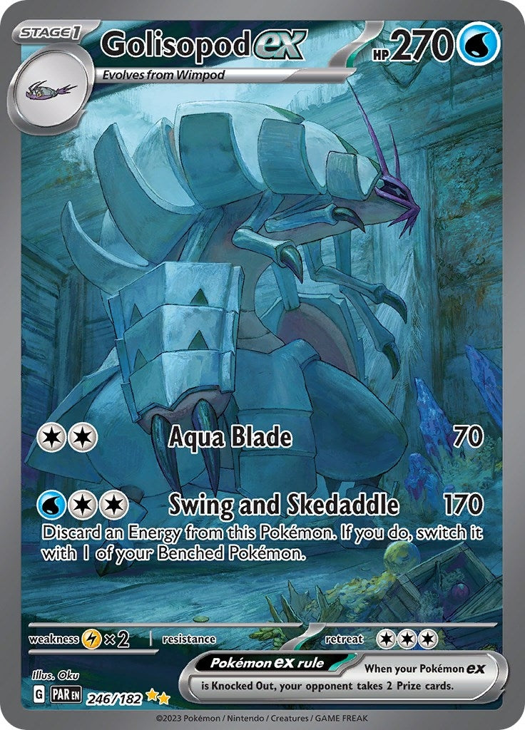 Image for Golisopod ex (246/182) (PAR) - Pokemon