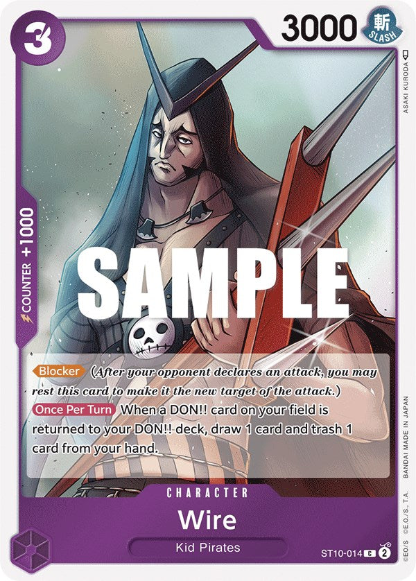 Wire (ST10-014) [Ultra Deck: The Three Captains]
