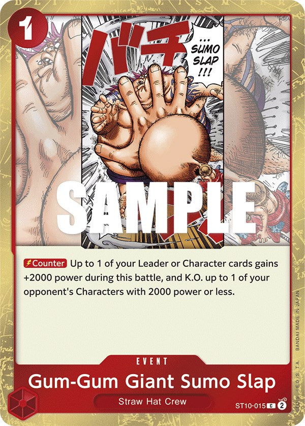 Gum-Gum Giant Sumo Slap (ST10-015) [Ultra Deck: The Three Captains]