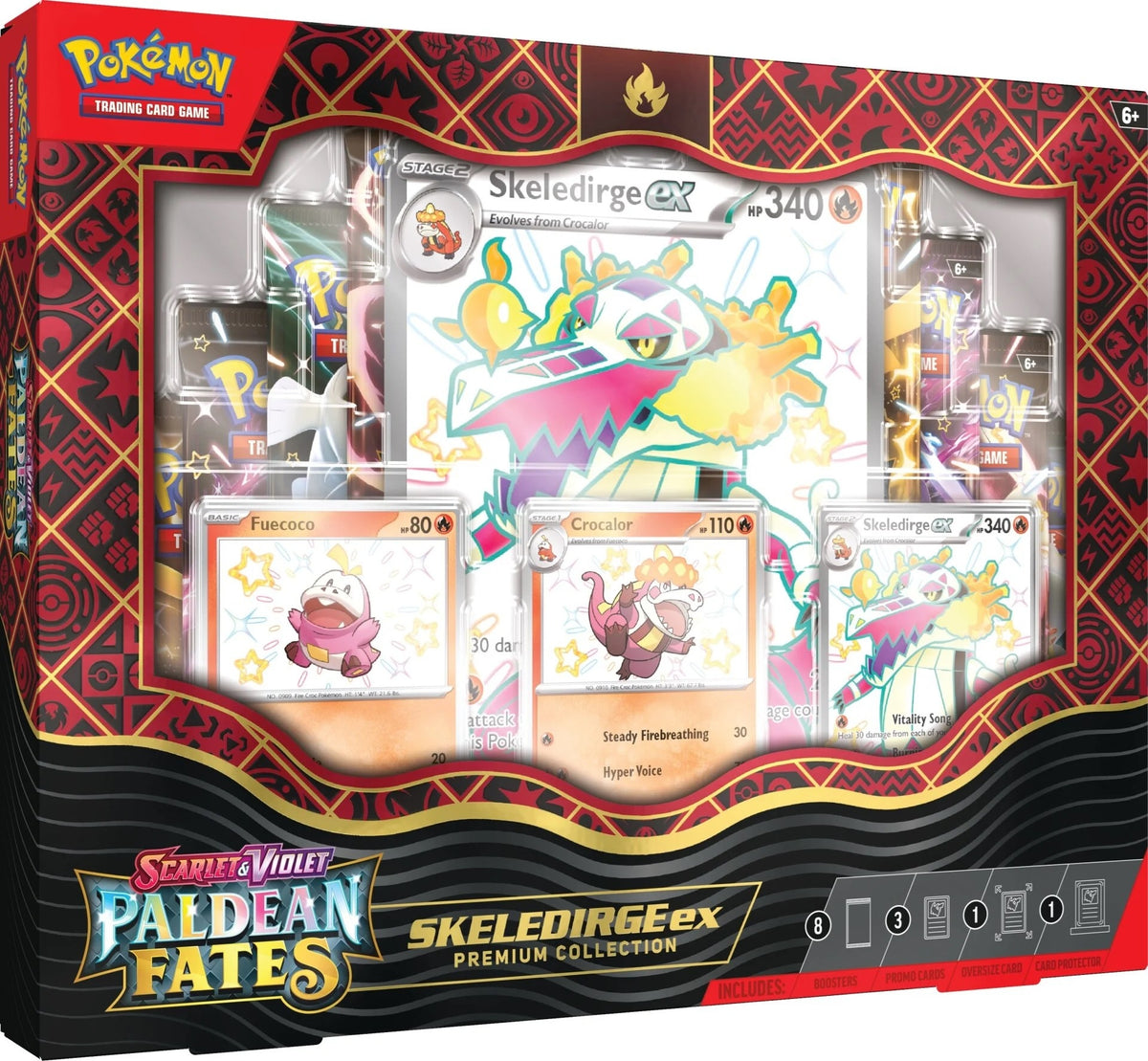 Image for Paldean Fates Premium Collection [Skeledirge ex] - Pokemon