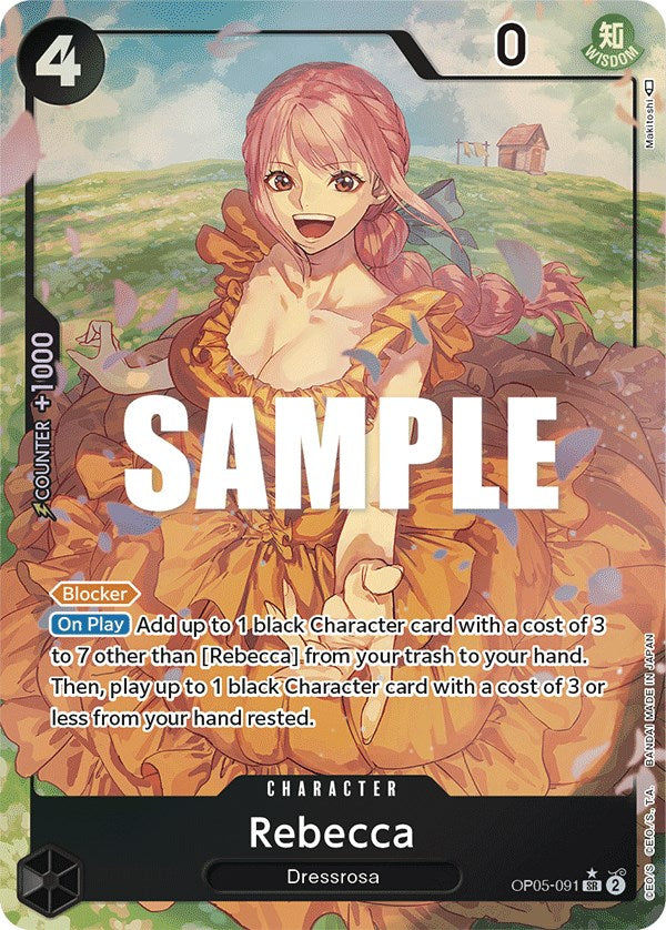 Rebecca (Alternate Art) (OP05-091) (OP05)