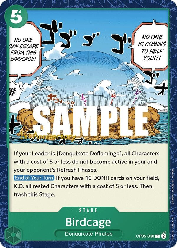 Image for Birdcage (OP05-040) - One Piece Card Game