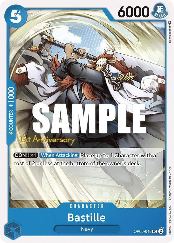 Image for Bastille (OP05-048) - One Piece Card Game