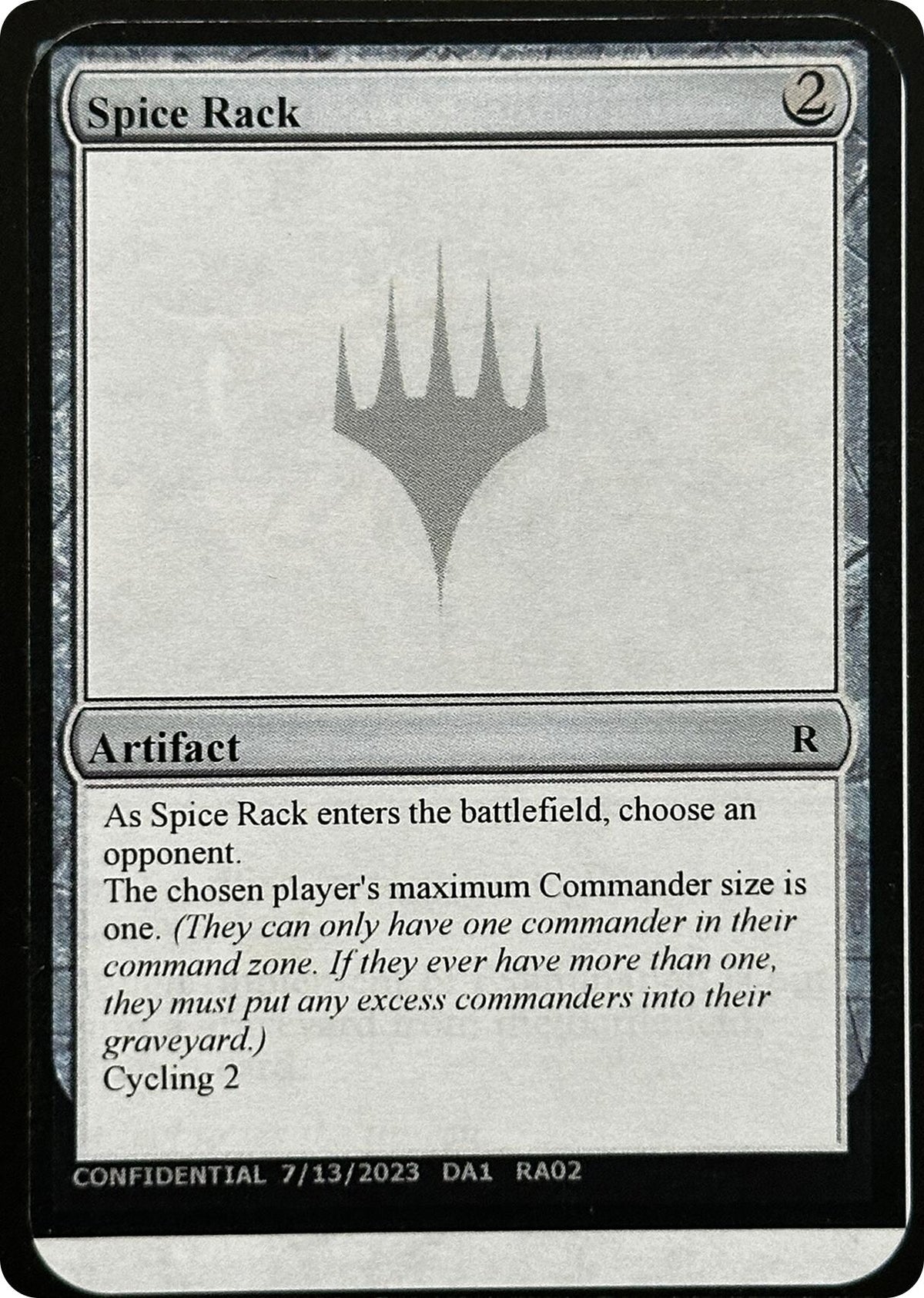 Image for Spice Rack [Un-Known Event Playtest Cards] - Magic: The Gathering