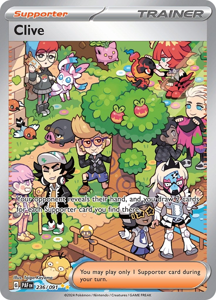 Image for Clive (236/091) (PAF) - Pokemon