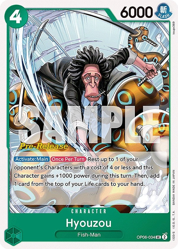 Image for Hyouzou (OP06-034) (OP06 PRE) - One Piece Card Game