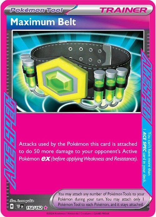 Image for Maximum Belt (154/162) (TEF) - Pokemon