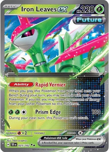 Image for Iron Leaves ex (025/162) (TEF) - Pokemon
