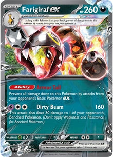 Image for Farigiraf ex (108/162) (TEF) - Pokemon