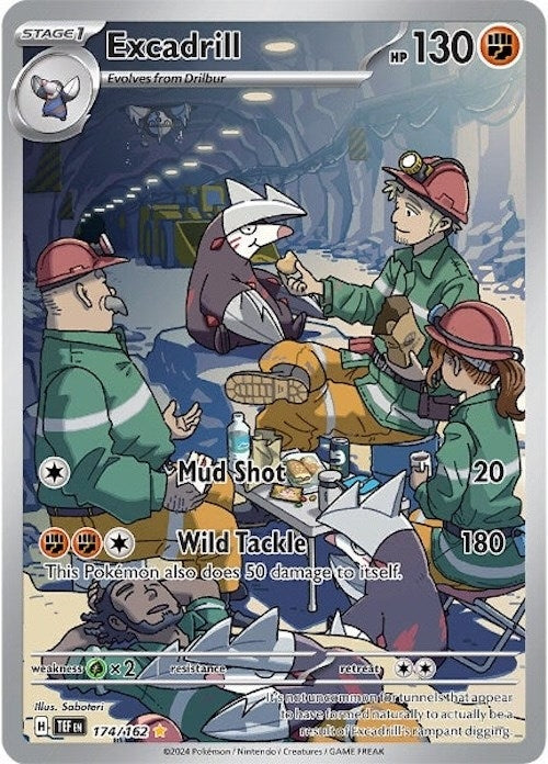 Image for Excadrill (174/162) (TEF) - Pokemon