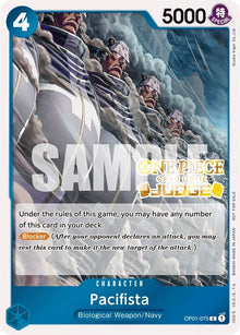 Pacifista (Judge Pack Vol. 3)