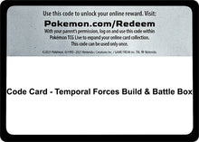 Image for Code Card - Temporal Forces Build & Battle Box - Pokemon