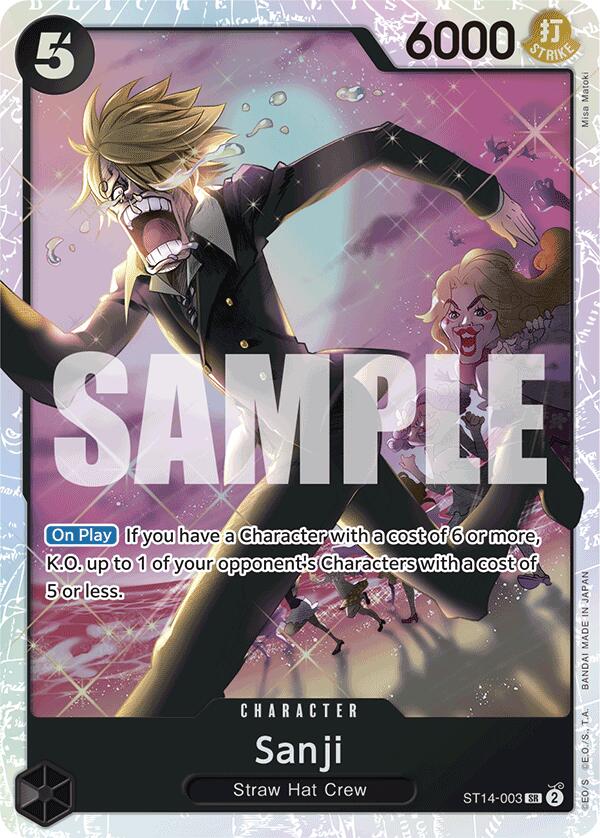 Sanji (ST14-003) [Starter Deck 14: 3D2Y]