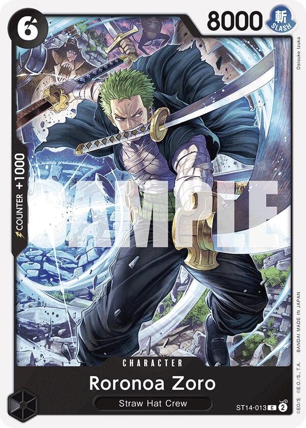 Roronoa Zoro (ST14-013) [Starter Deck 14: 3D2Y]