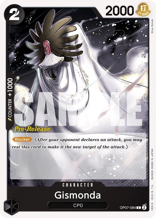 Image for Gismonda (OP07-084) - One Piece Card Game