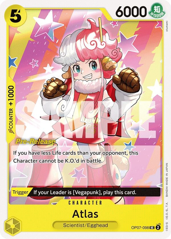 Image for Atlas (OP07-098) - One Piece Card Game