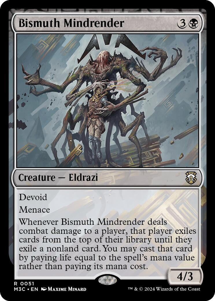Bismuth Mindrender (Ripple Foil) [Modern Horizons 3 Commander]