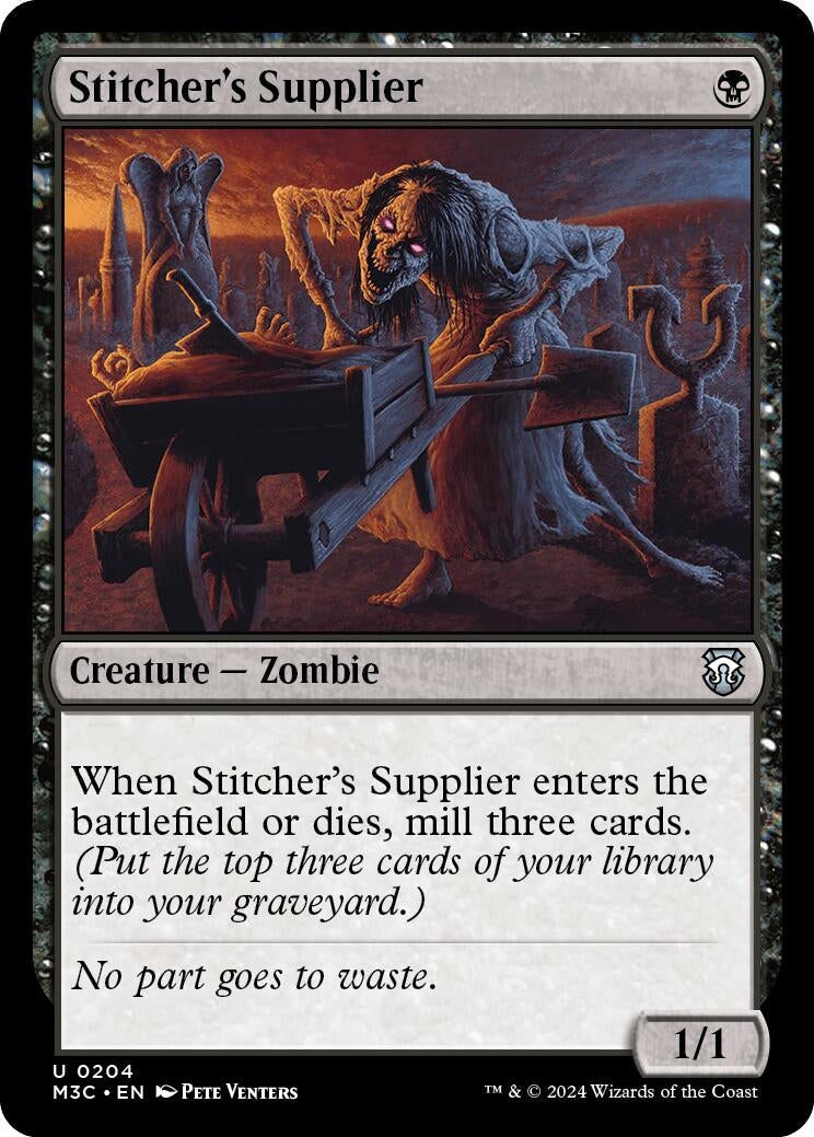 Stitcher's Supplier [Modern Horizons 3 Commander]