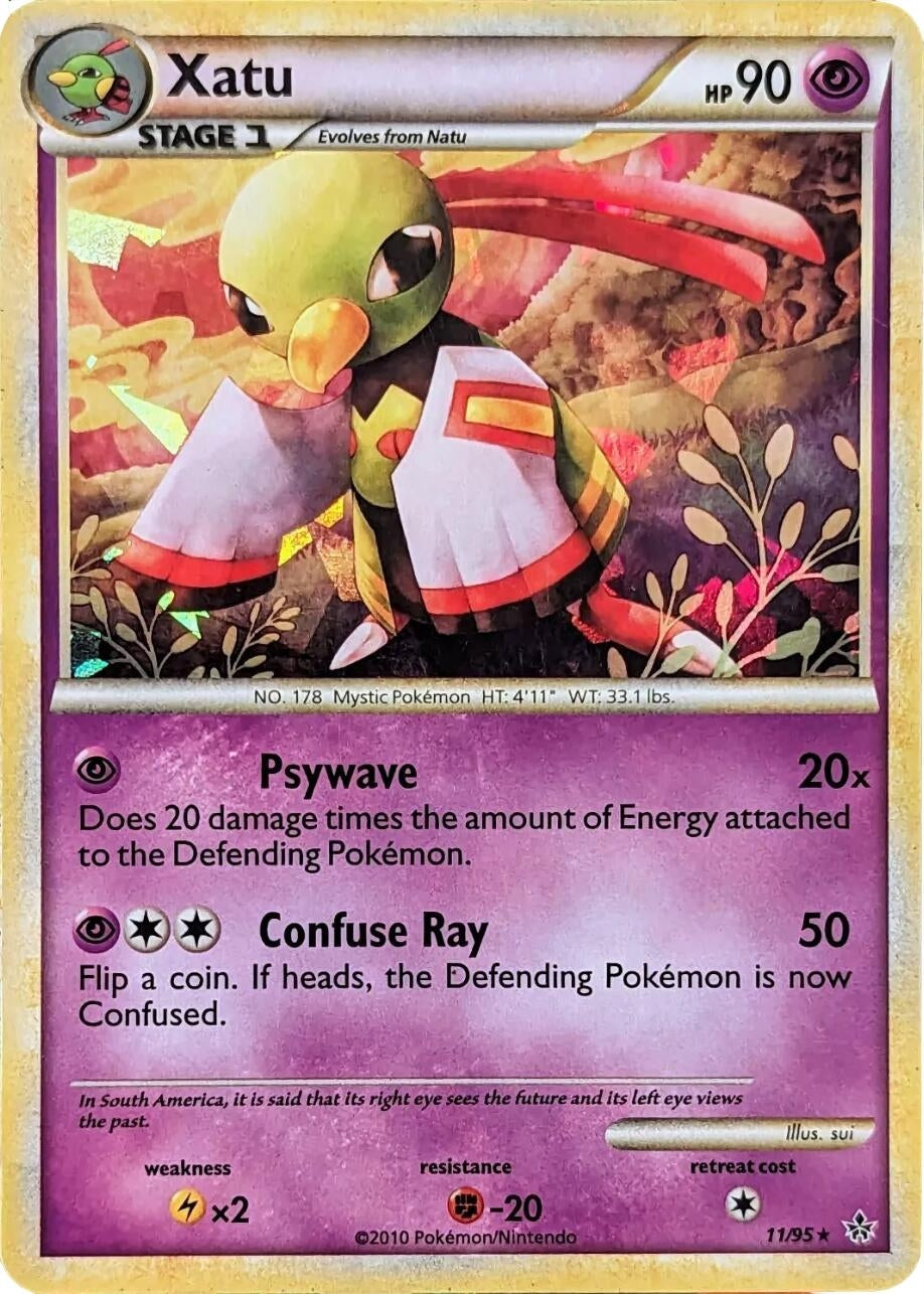 Image for Xatu - 11/95 (Cracked Ice Holo) (11/95) (BLE) - Pokemon