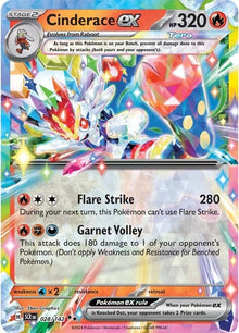 Image for Cinderace ex (028/142) (SCR) - Pokemon