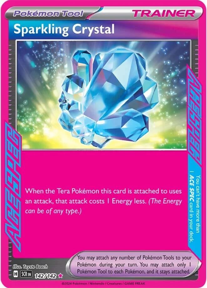 Image for Sparkling Crystal (142/142) (SCR) - Pokemon